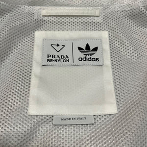 PRADA × ADIDAS 2022SS RE-NYLON TRACK HOODED JACKET WHITE