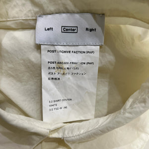 POST ARCHIVE FACTION (PAF) '3.0 SHIRT CENTER' Layered Detail Long Shirts