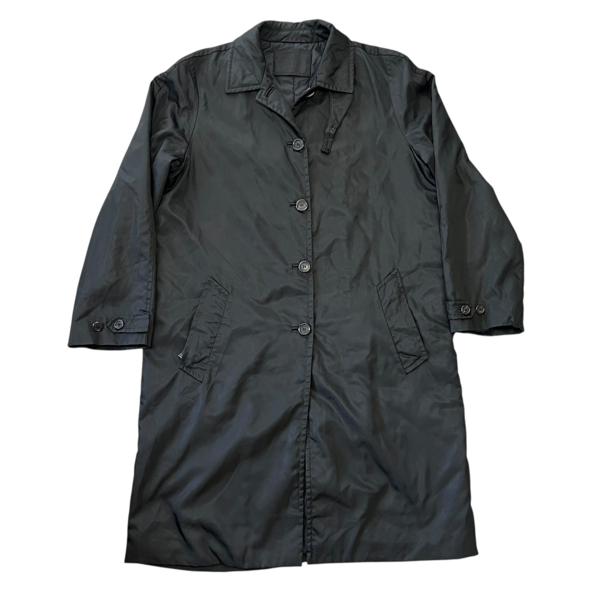 PRADA 2way Nylon Long Coat