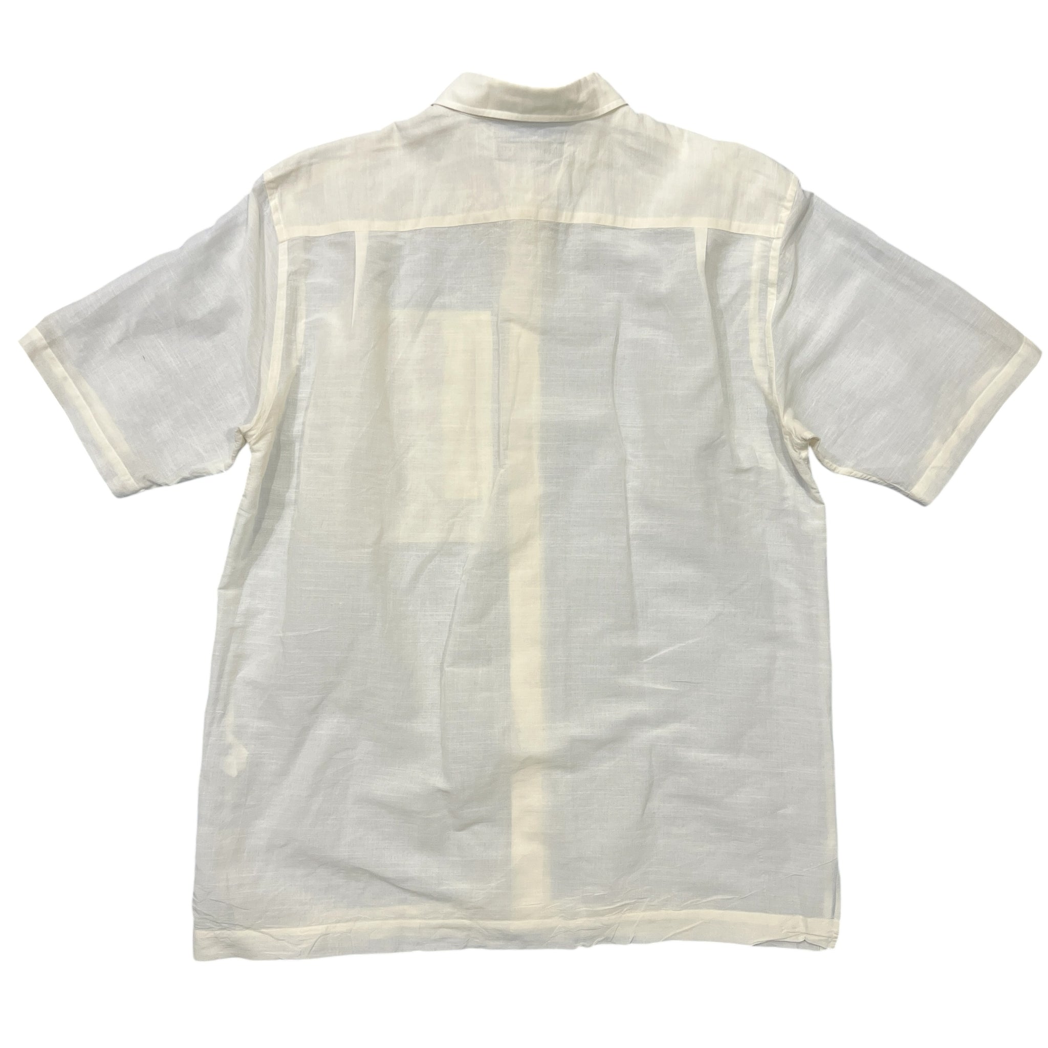 ISSEY MIYAKE 2001SS Translucent Sheer Short Sleeve Shirts
