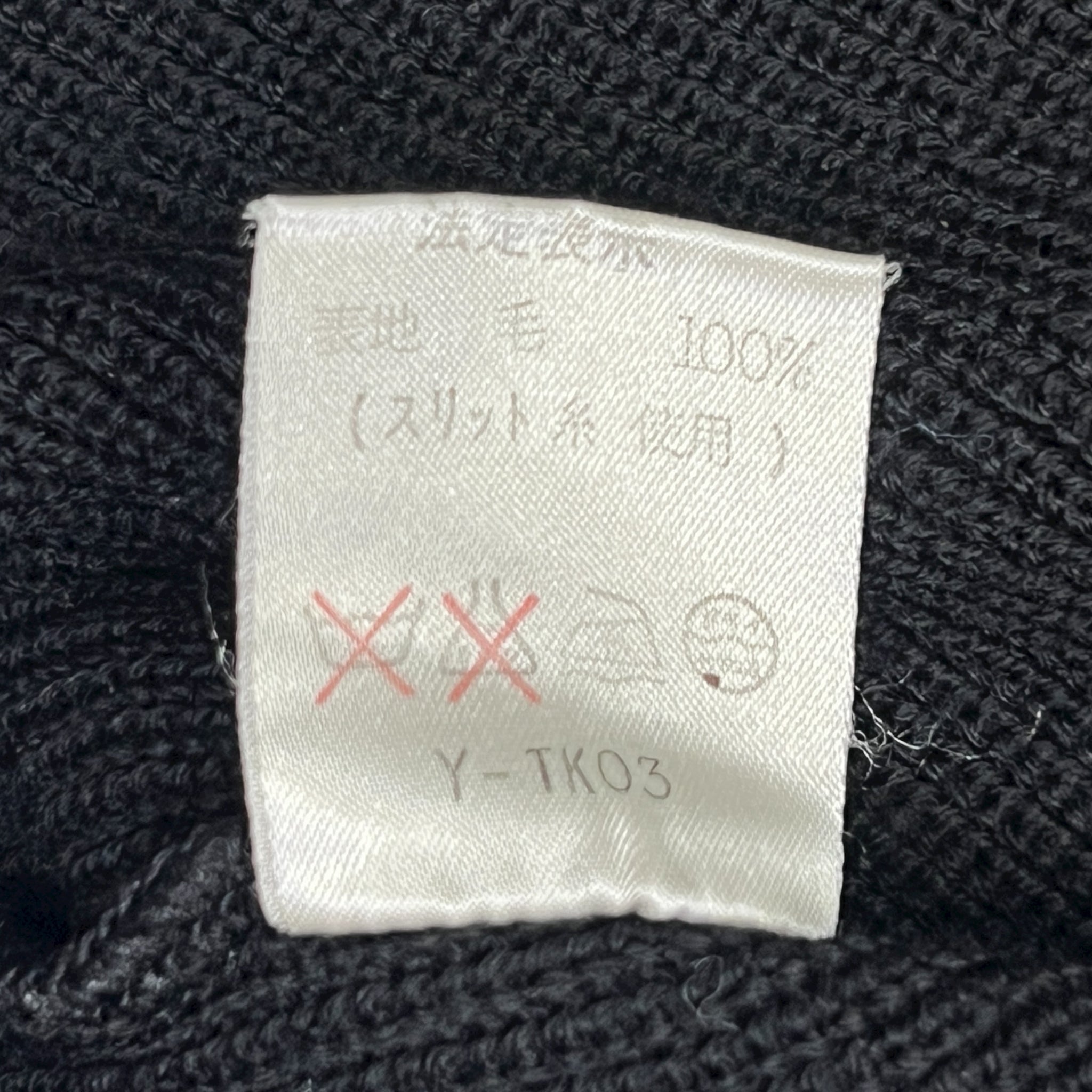 Christian Dior Sports Golf High Neck Nordic Knit Sweater