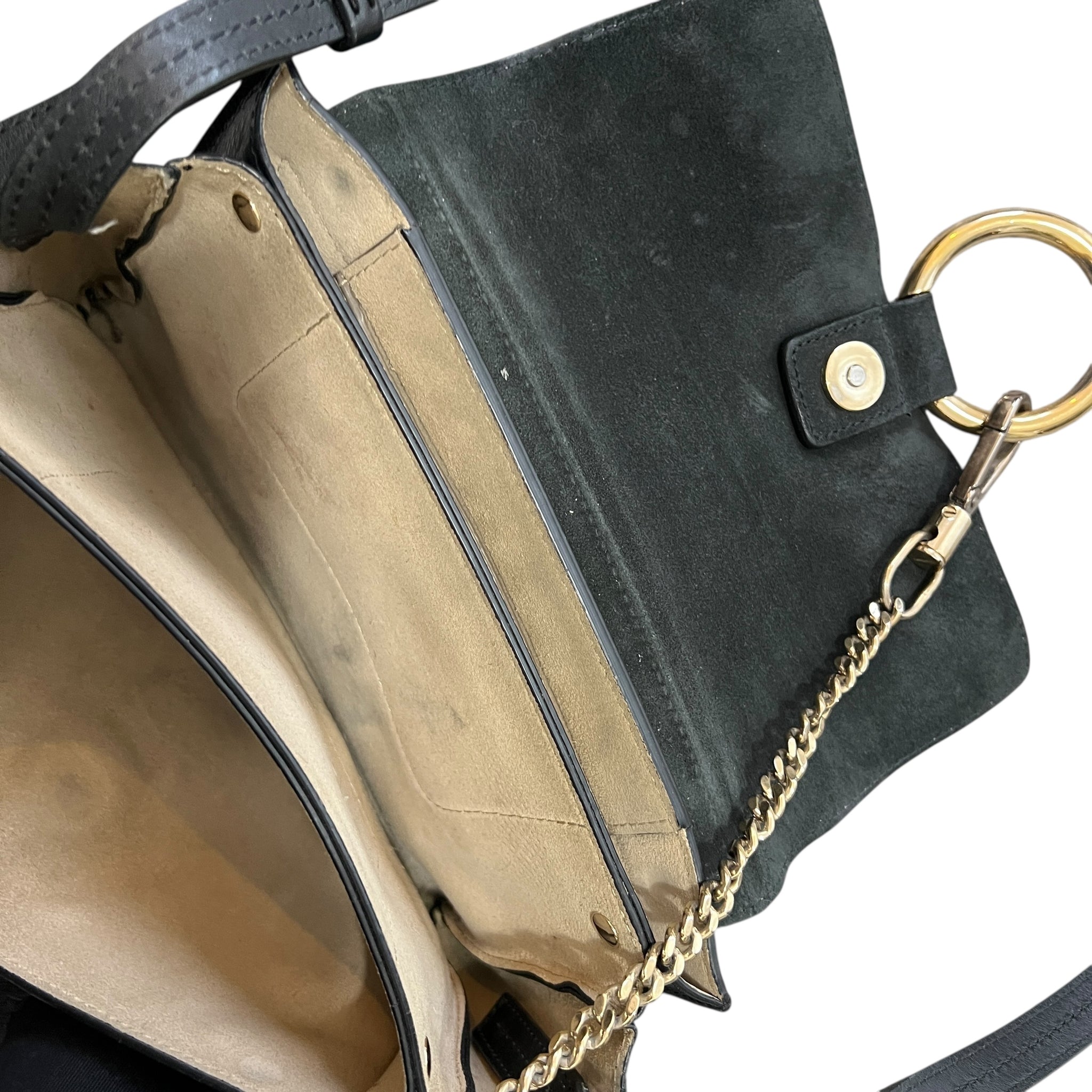 Chloe 2015FW Faye Paython Leather crossbody bag