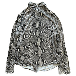 GUCCI 2000SS Tom Ford Python Printed Blouse