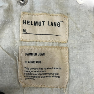Helmut Lang 2000s Paint-Splattered Painter Jeans