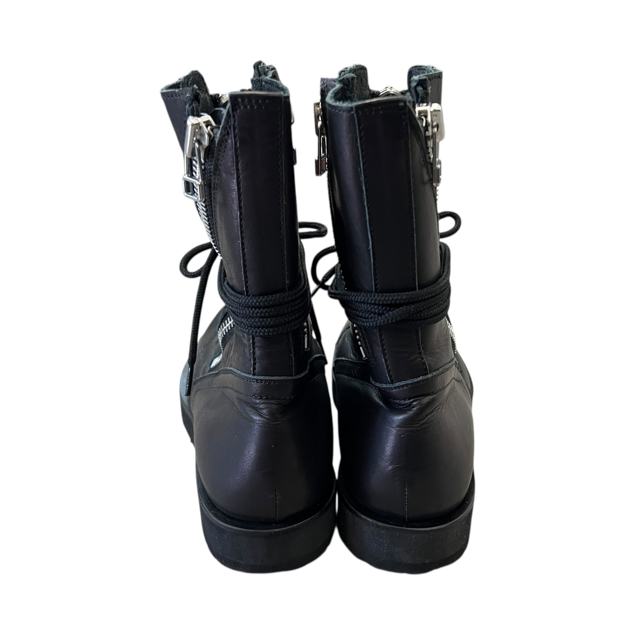 yohji yamamoto pour homme 22aw ミリタリーブーツ YOHJI YAMAMOTO POUR HOMME 2022AW 3 Zipline Military Boot