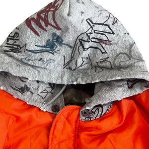 MOWALOLA Graffiti Reversible Bomber Jacket M – SEVENSTARCLOTHING
