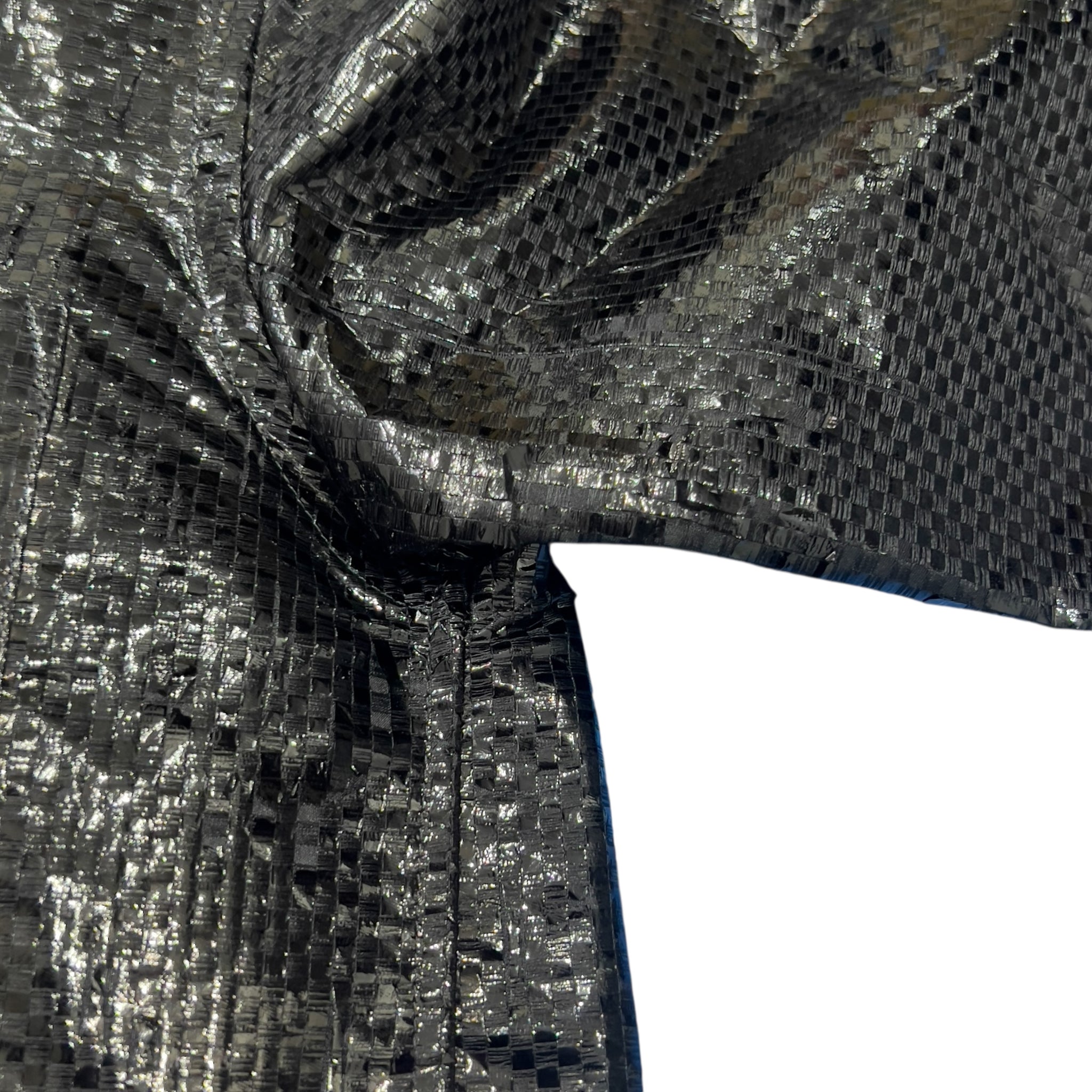 Alexander McQueen Glossy Embossed Pattern Short Sleeve Shirts
