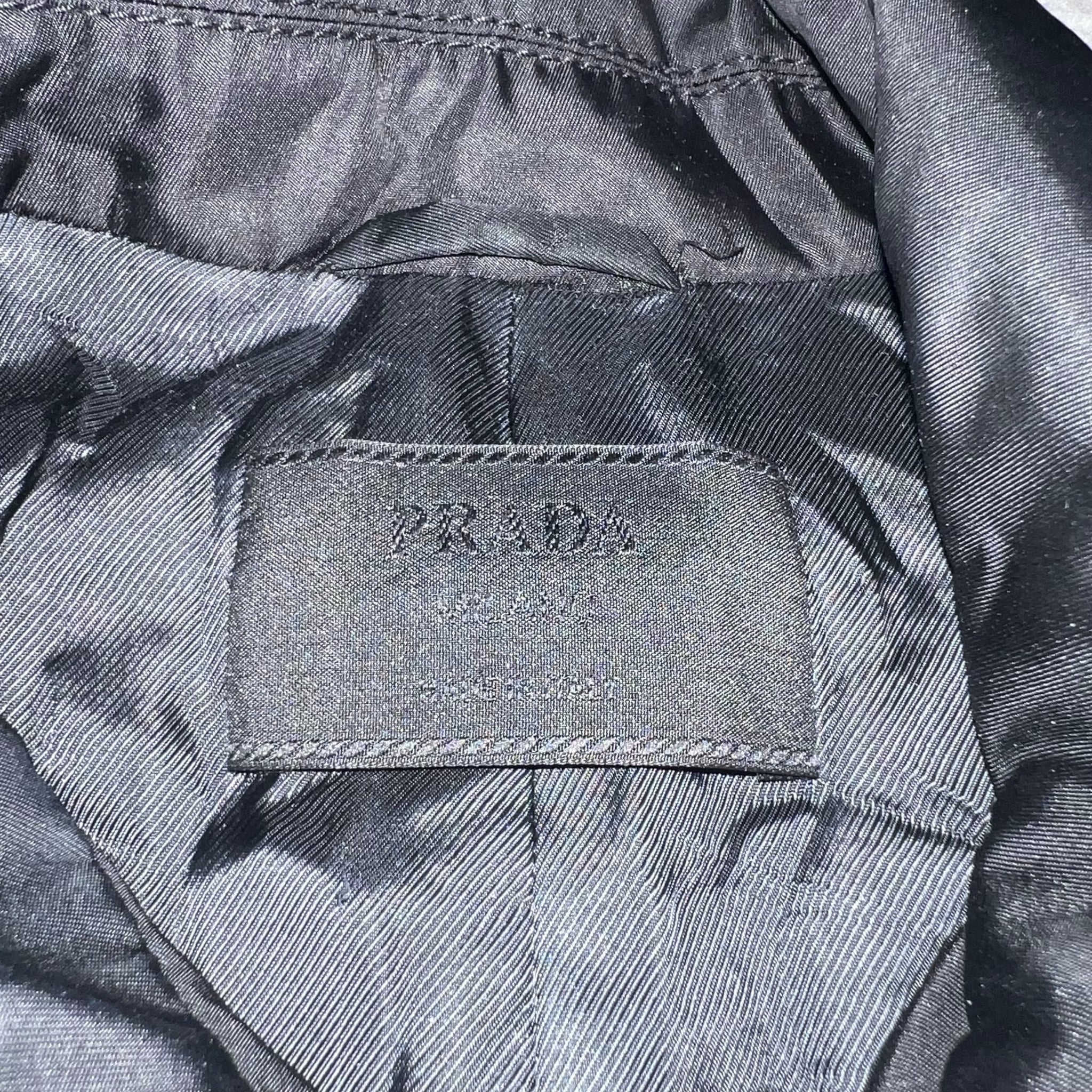 PRADA NYLON PADDED COAT
