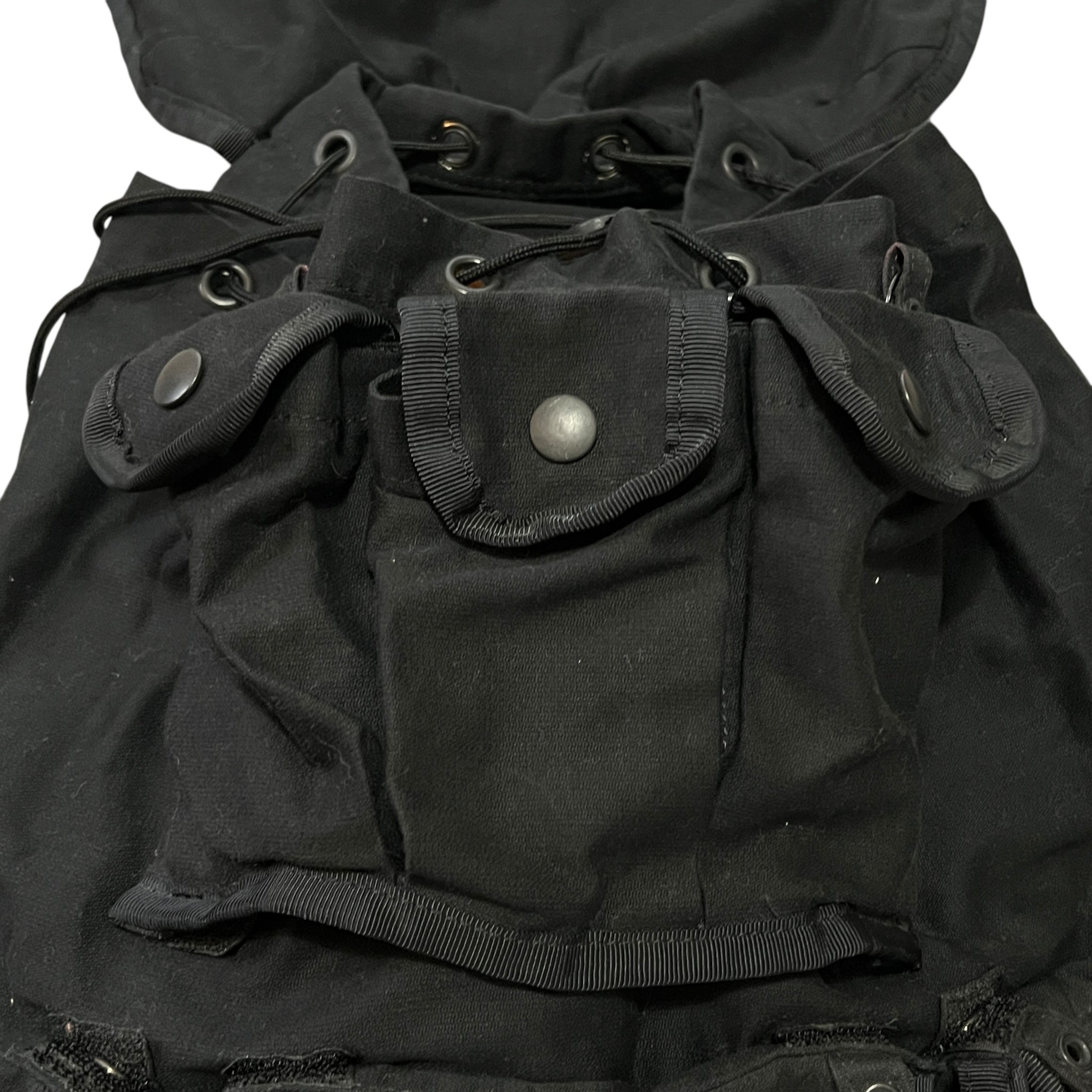 UNDERCOVER 2004AW BUT BEAUTIFUL Modular Cotton Backpack Black