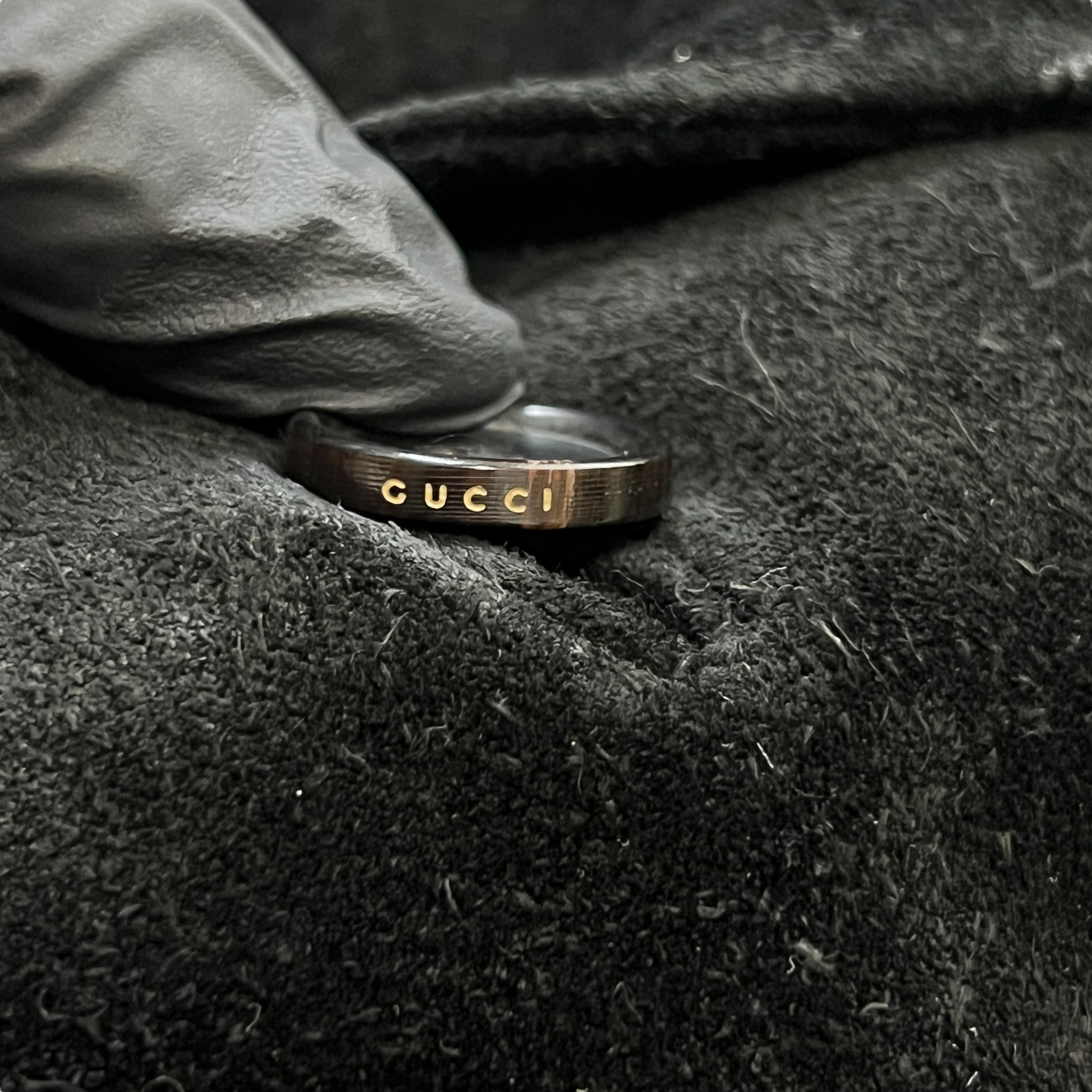 GUCCI Suede Leather Tailored Jacket