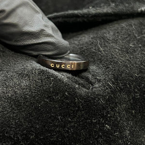 GUCCI Suede Leather Tailored Jacket