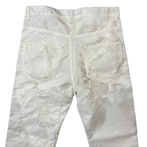 KANGHYUK 2021AW COLLECTION 10 Nylon Cotton Fringe Panel Trousers