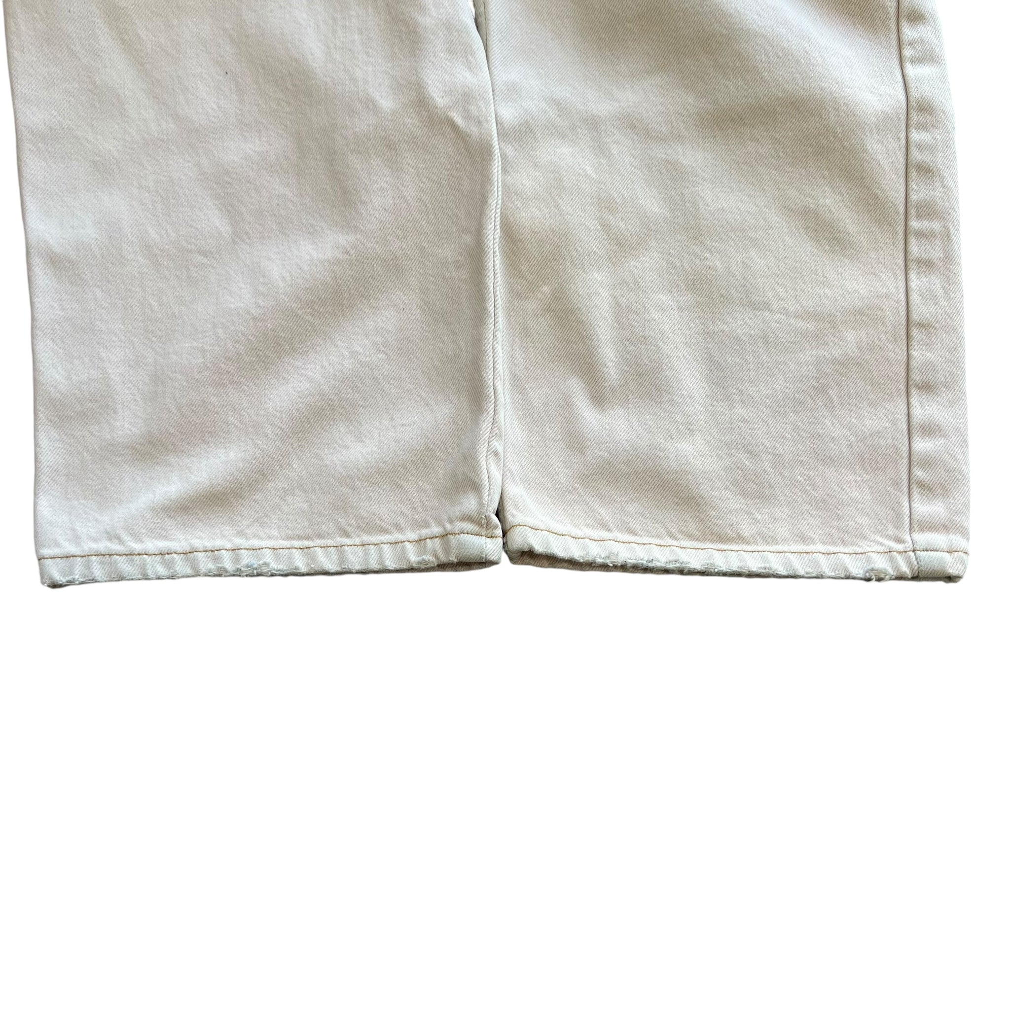 BALENCIAGA 2021AW DISTRESSED LARGE BAGGY JEANS