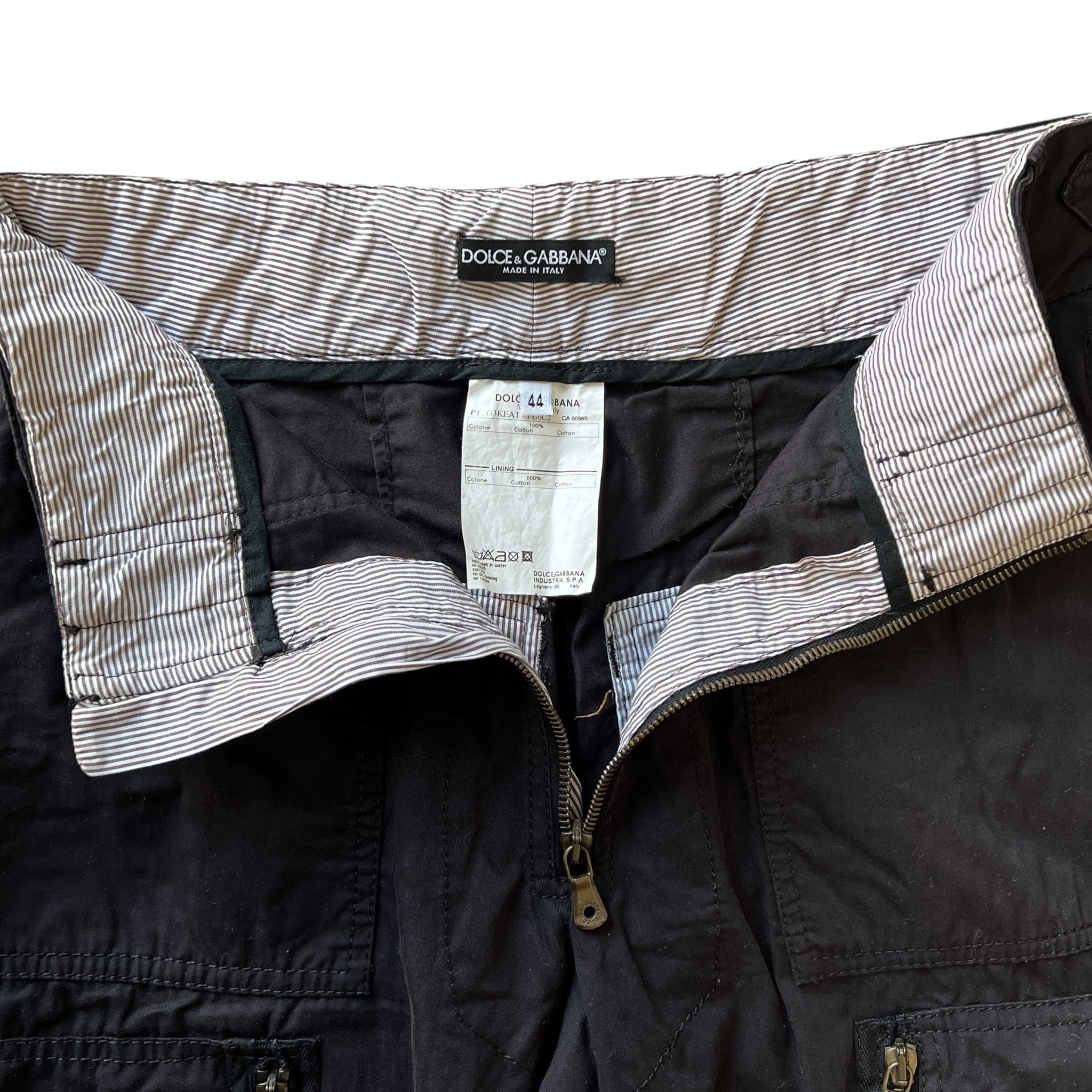 DOLCE&GABBANA Multi-Zip Cargo Pants