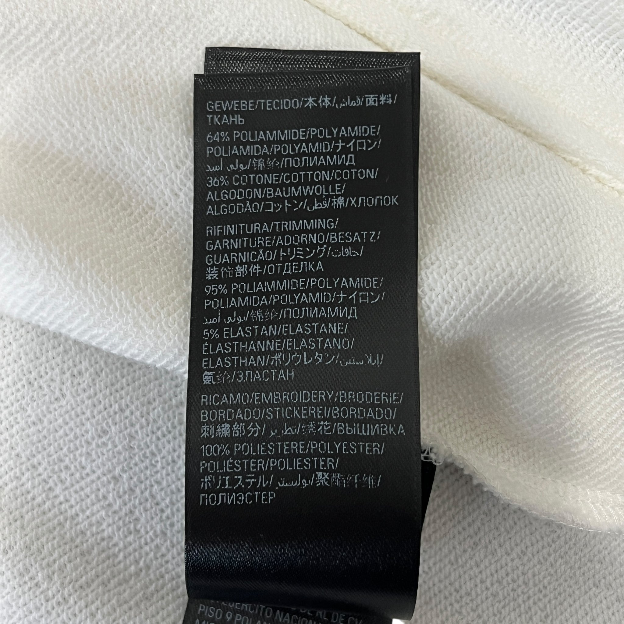 BALENCIAGA 2023 Winter Look26 Infinity Back Logo Cotton Terry Jersey Hoodie