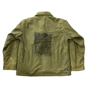 Vintage 70's "SV-631" US NAVY A-2 Deck Flight Jacket