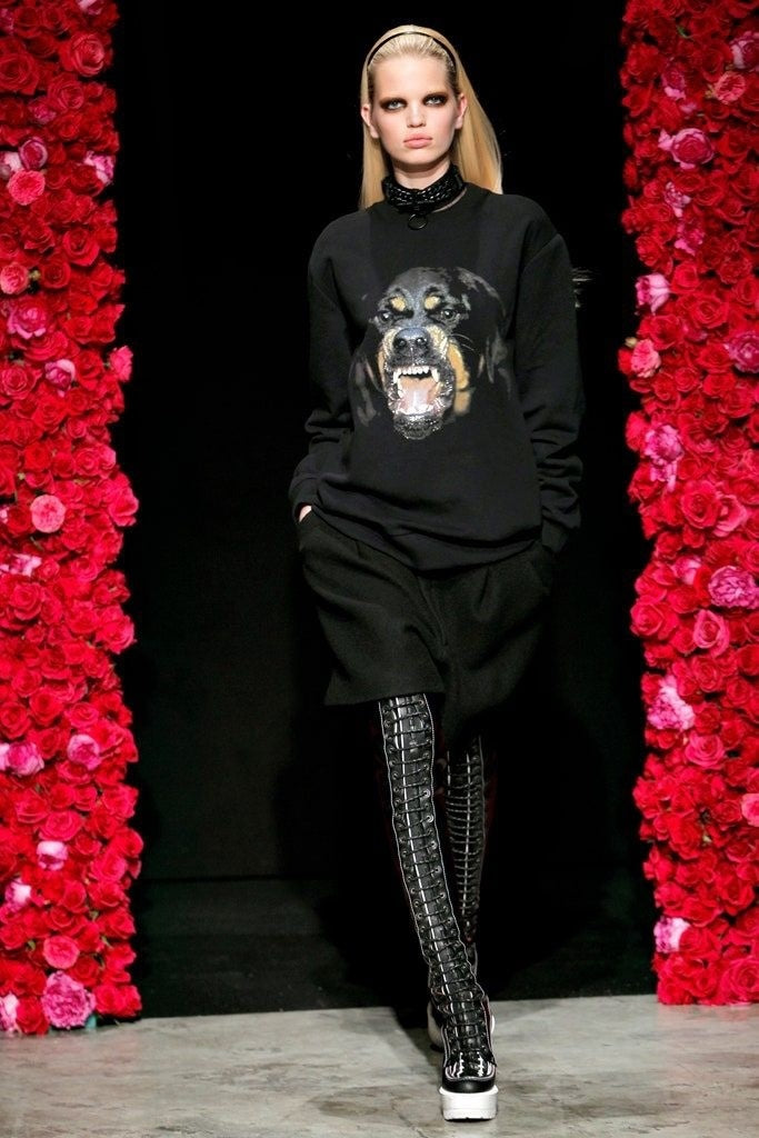 GIVENCHY 2018SS Rottweiler Crew-neck Sweat Hoodie