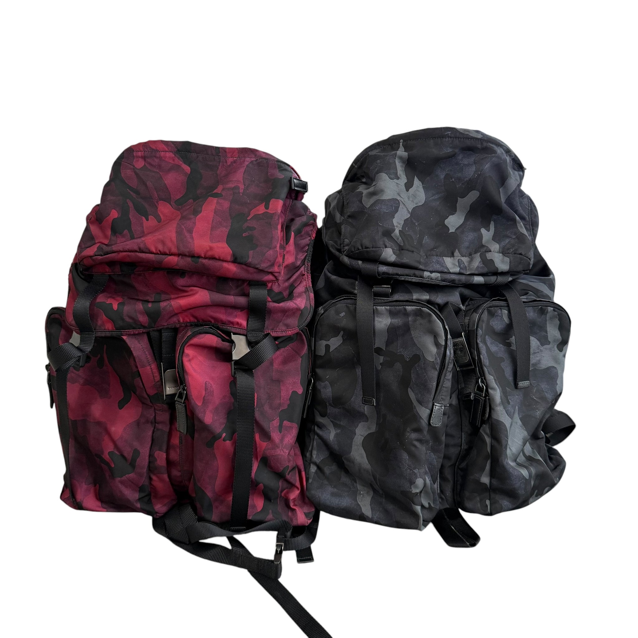 Prada Tessuto Nylon Camouflage Backpack 2VZ136 – SEVENSTARCLOTHING