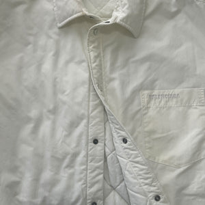 BALENCIAGA 2023AW Chest Logo Embroidered Padded Shirt Blouson