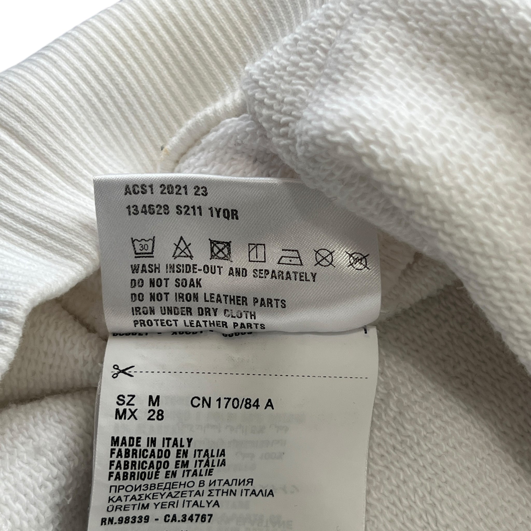 PRADA × RAF SIMONS 2021SS GRAPHIC PRINT OVERSIZED HOODIE PETER DE POTTER