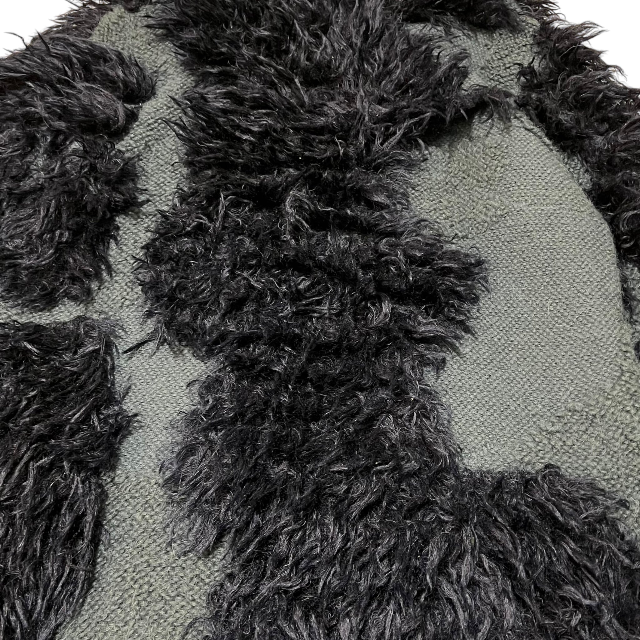 3.1 Philip Lim Zip Up Mohair Pattern Long  Cardigan