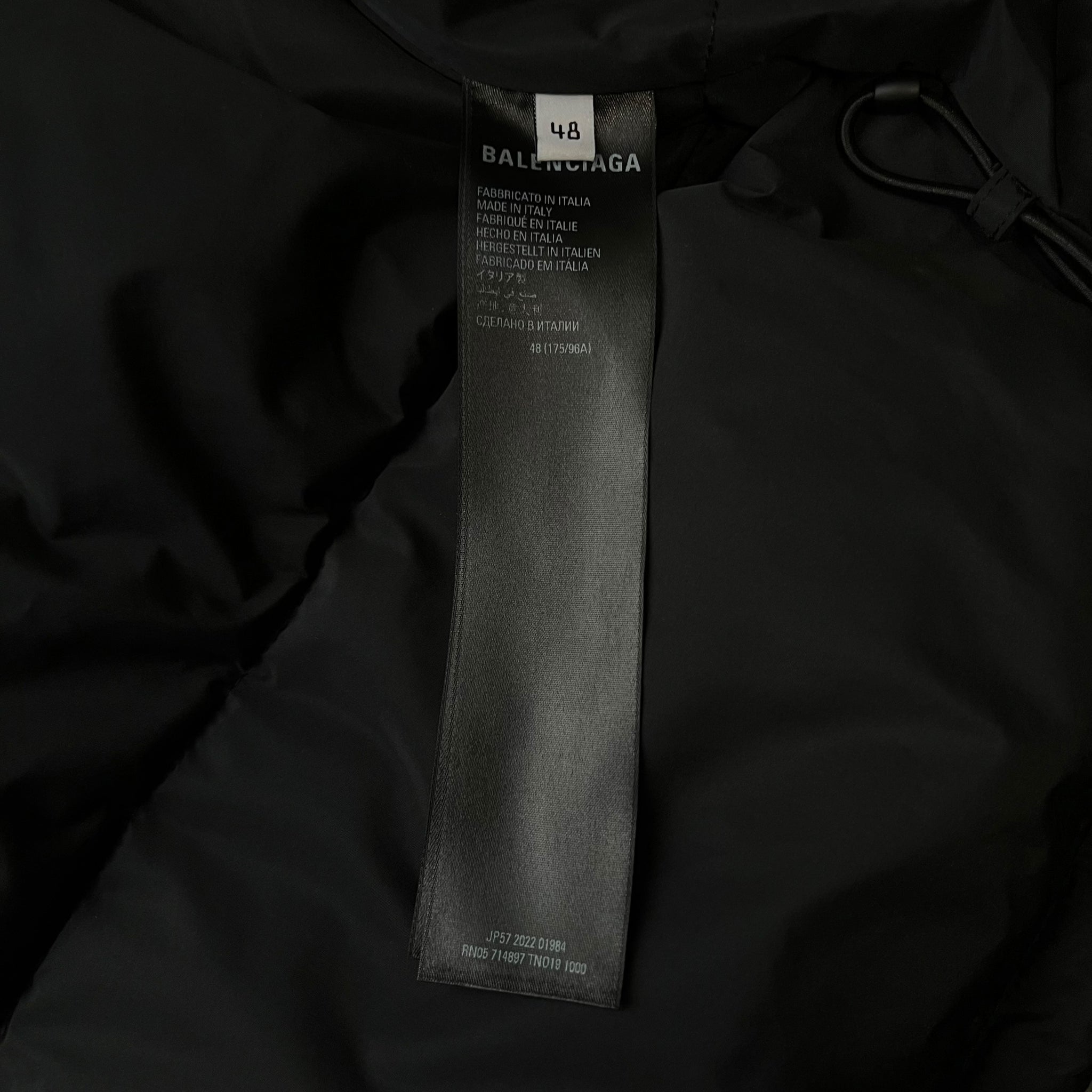 BALENCIAGA × adidas 2023SS THREE LINE OVER SIZED DOWN JACKET