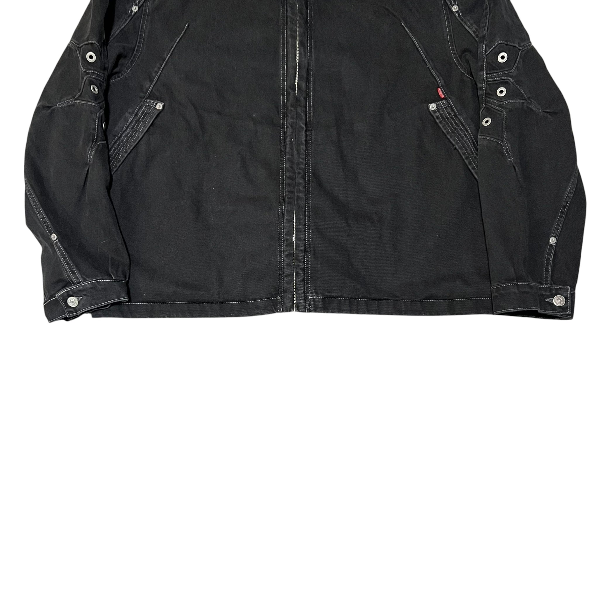 KIKO KOSTADINOV × LEVIS BLACK DENIM JACKET