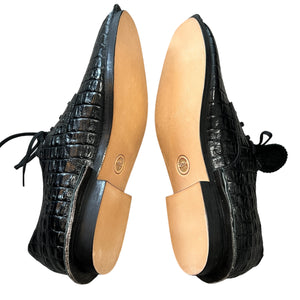 MARTINE ROSE for Clarks "Coming Up Roses" Crocodile Derby