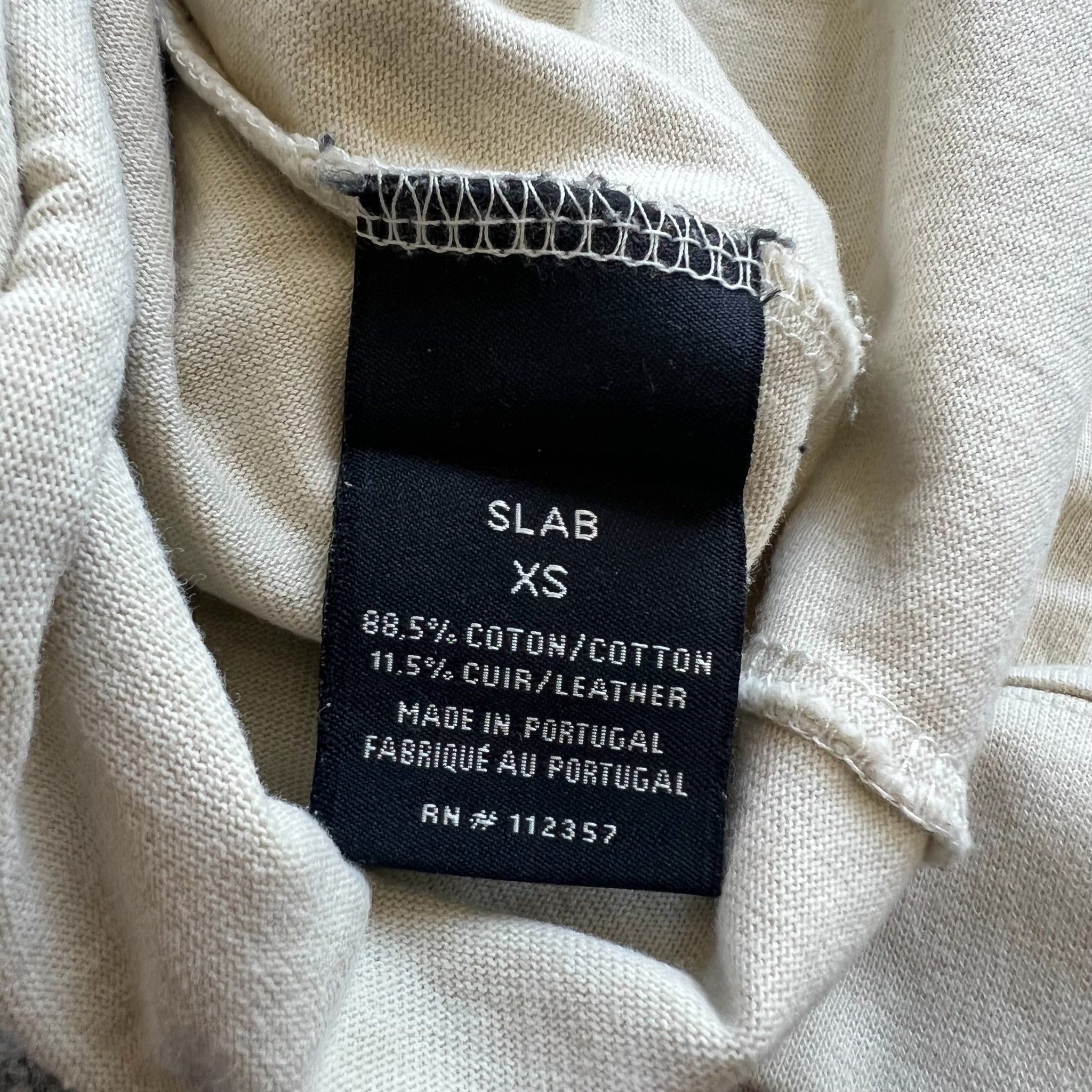 RICK OWENS 2001AW "SLAB" MULTI LAYERED SWEATER