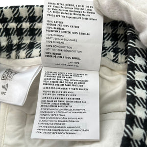 MIU MIU Check Sweat Short Jacket and Short Pants Set Up