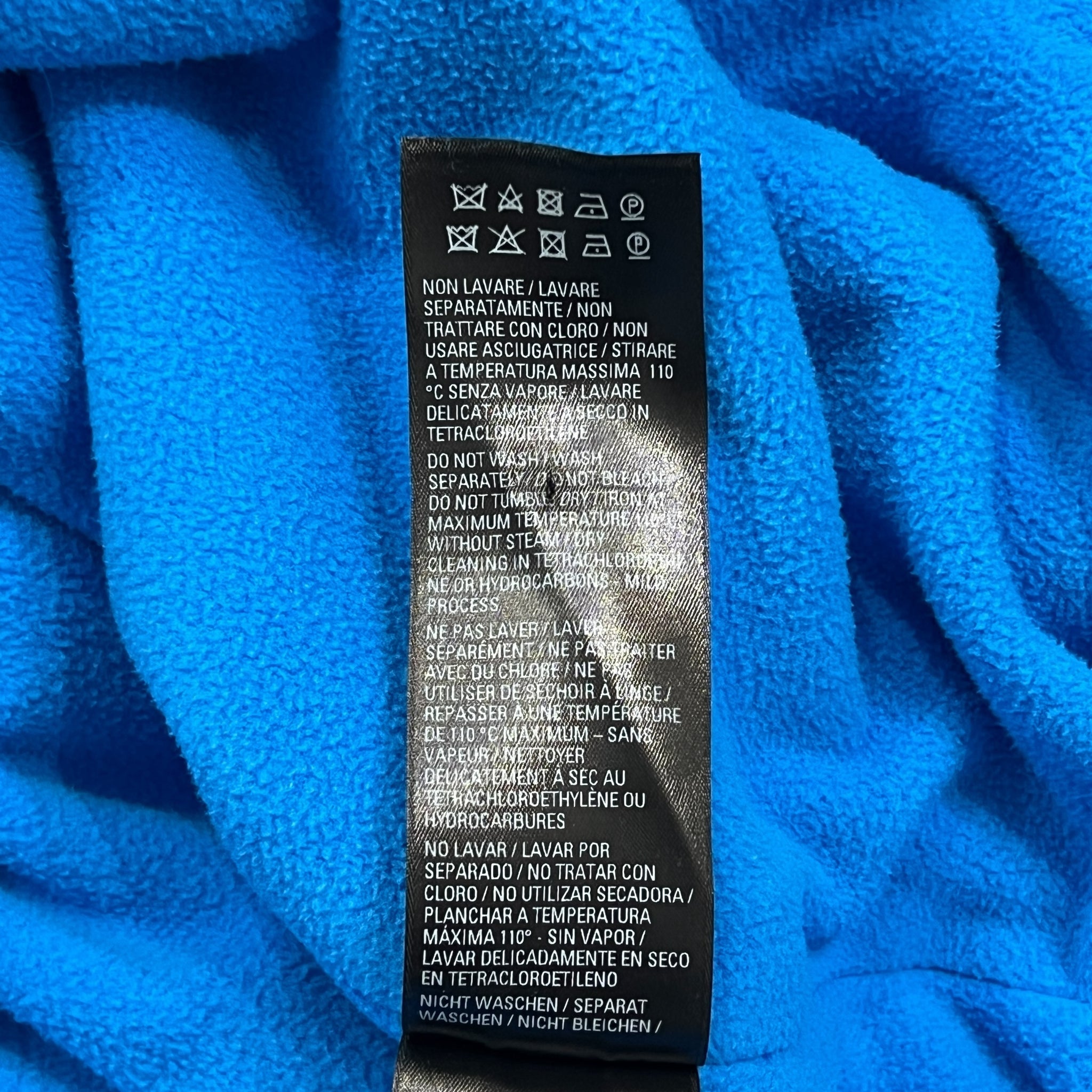 adidas BALENCIAGA 2023AW Demna Gvasalia Oversized Fleece Zip-Up Hoodie