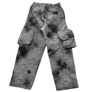 Louis Vuitton 2019AW 3D Pocket Monogram Cargo Nylon Pants