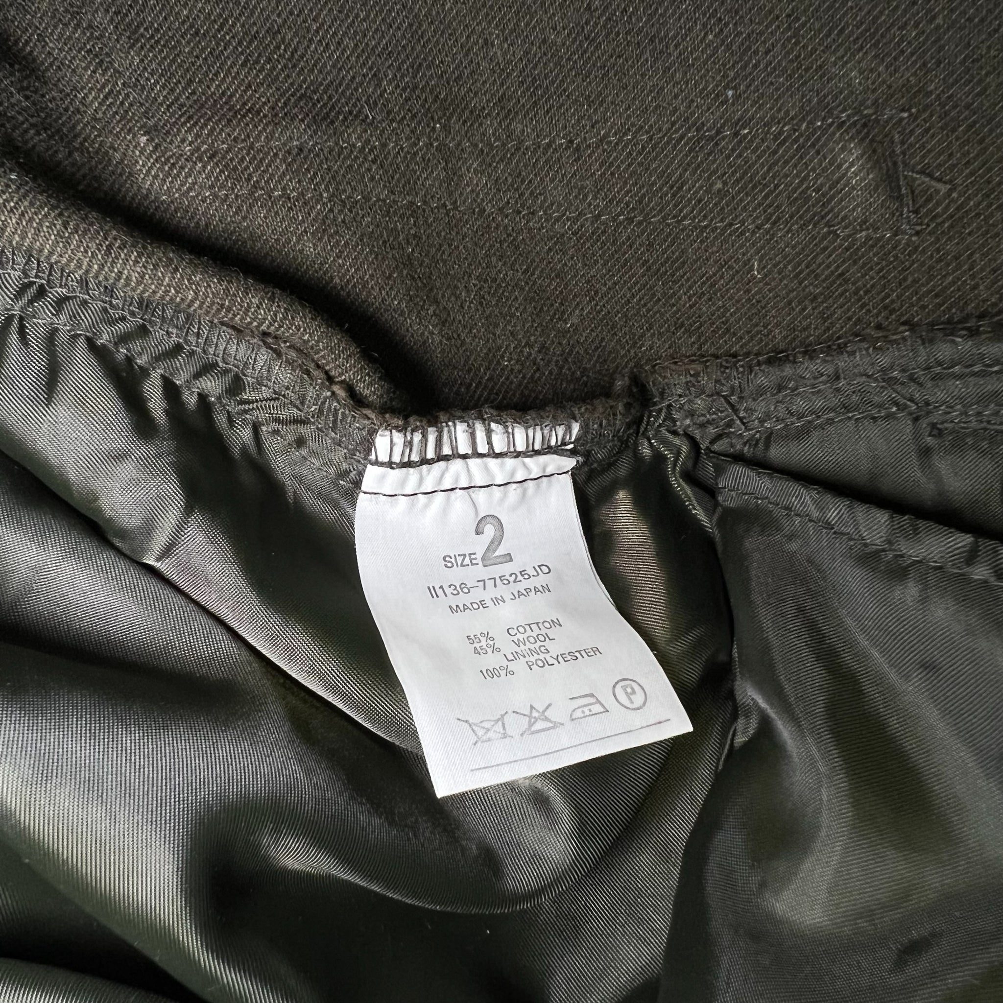 BEAUTY:BEAST MILITARY DENIM PANTS KHAKI
