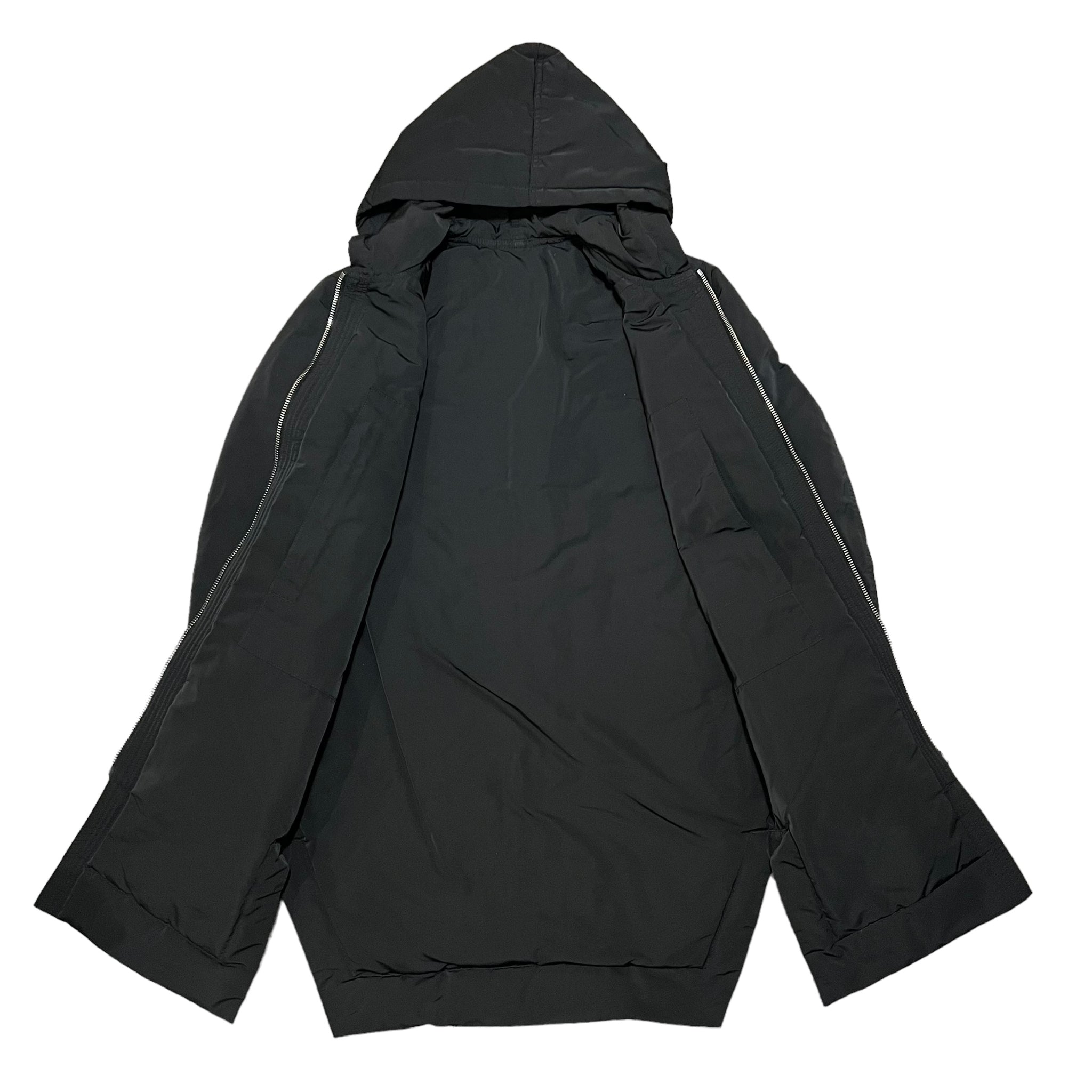 RICK OWENS 2014AW NYLON PADDED HOODED COAT