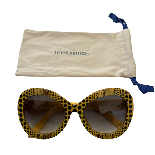 LOUIS VUITTON YAYOI KUSAMA 草間彌生 Collabo Sunglasses Wave Oversized