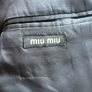 MIU MIU 2018AW SUITS WOOL 2B TAILORED JACKET and PANTS