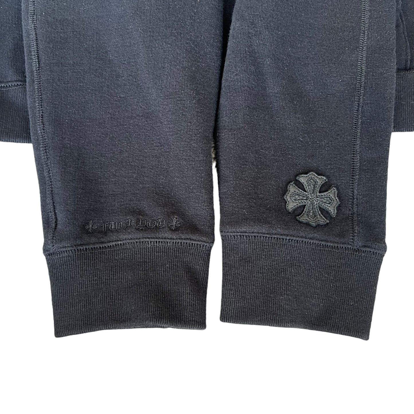 CHROME HEARTS Y NOT CROSSPATCH CREW NECK SWEATER