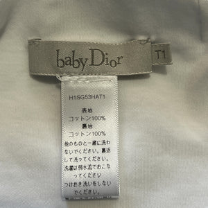 Baby Dior Trotter Cotton Romper Set