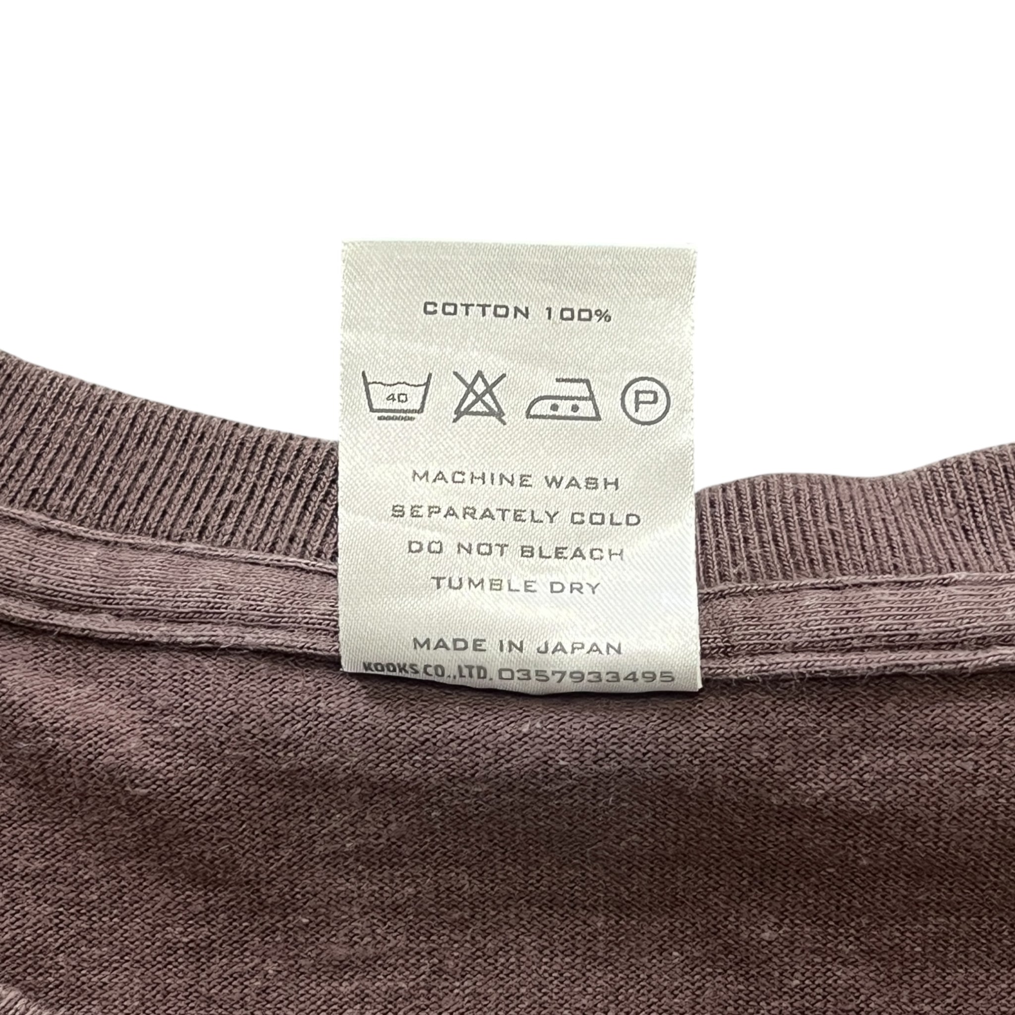 NUMBER (N)INE 2002AW "NOWHERE MAN" George Harrison T-Shirt