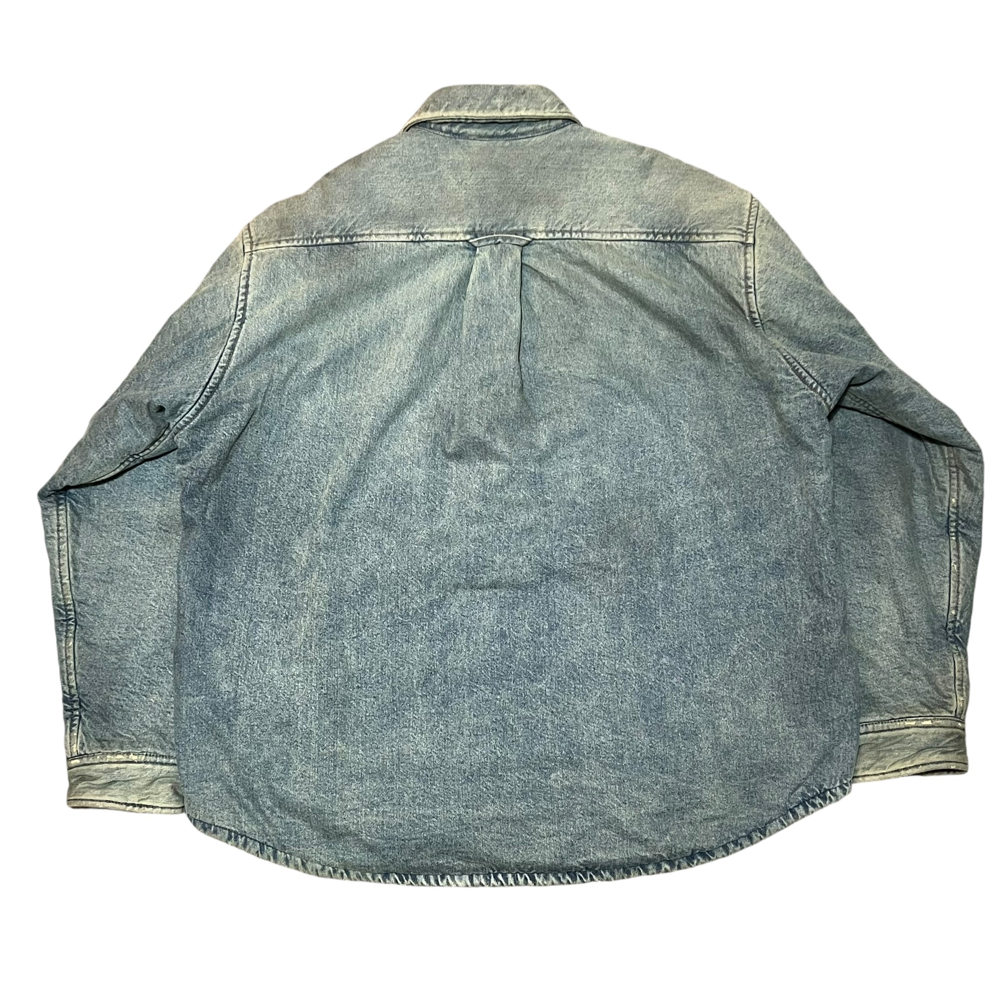 BALENCIAGA 2022AW PADDED DENIM SHIRTS JACKET