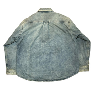 BALENCIAGA 2022AW PADDED DENIM SHIRTS JACKET