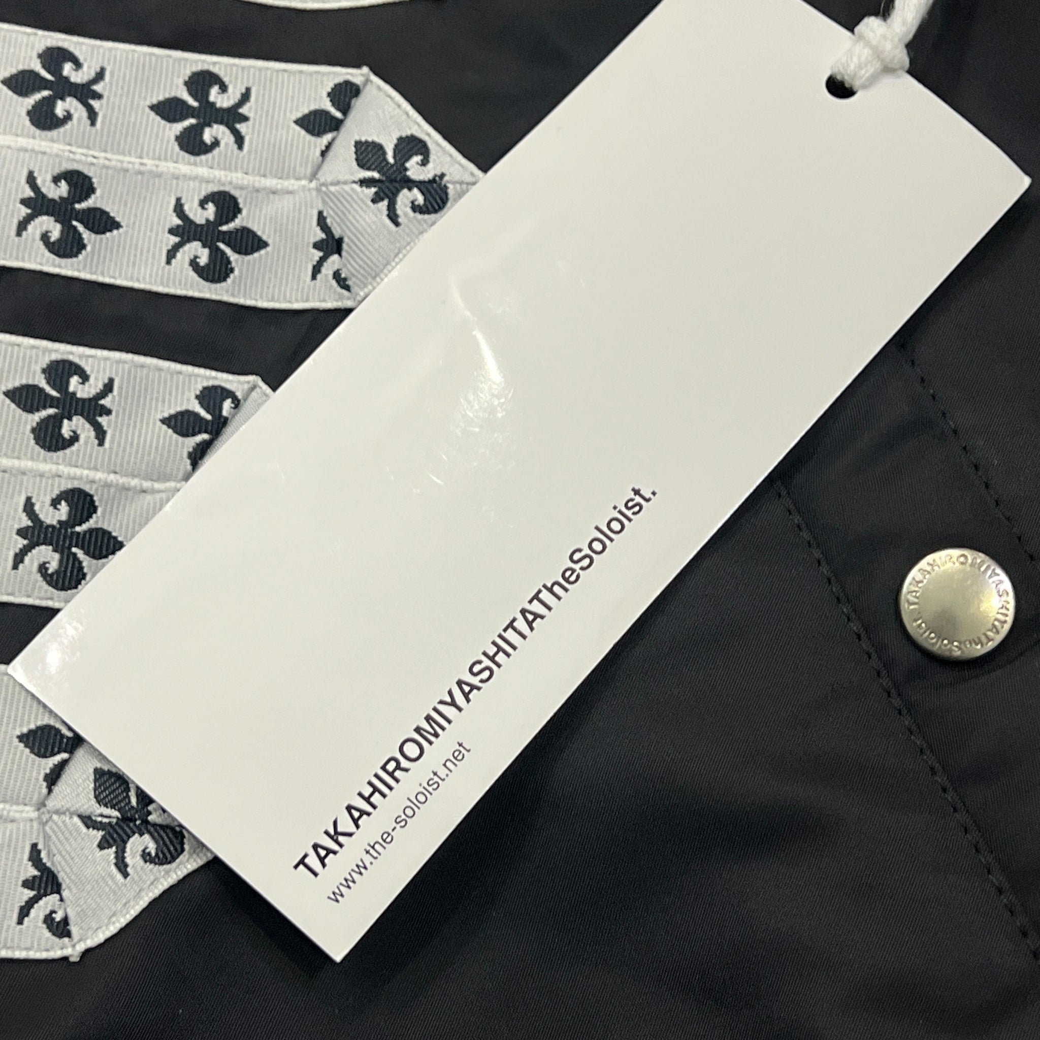 TAKAHIROMIYASHITA The Soloist. 2025SS Brit Huge Bomber Jacket Black