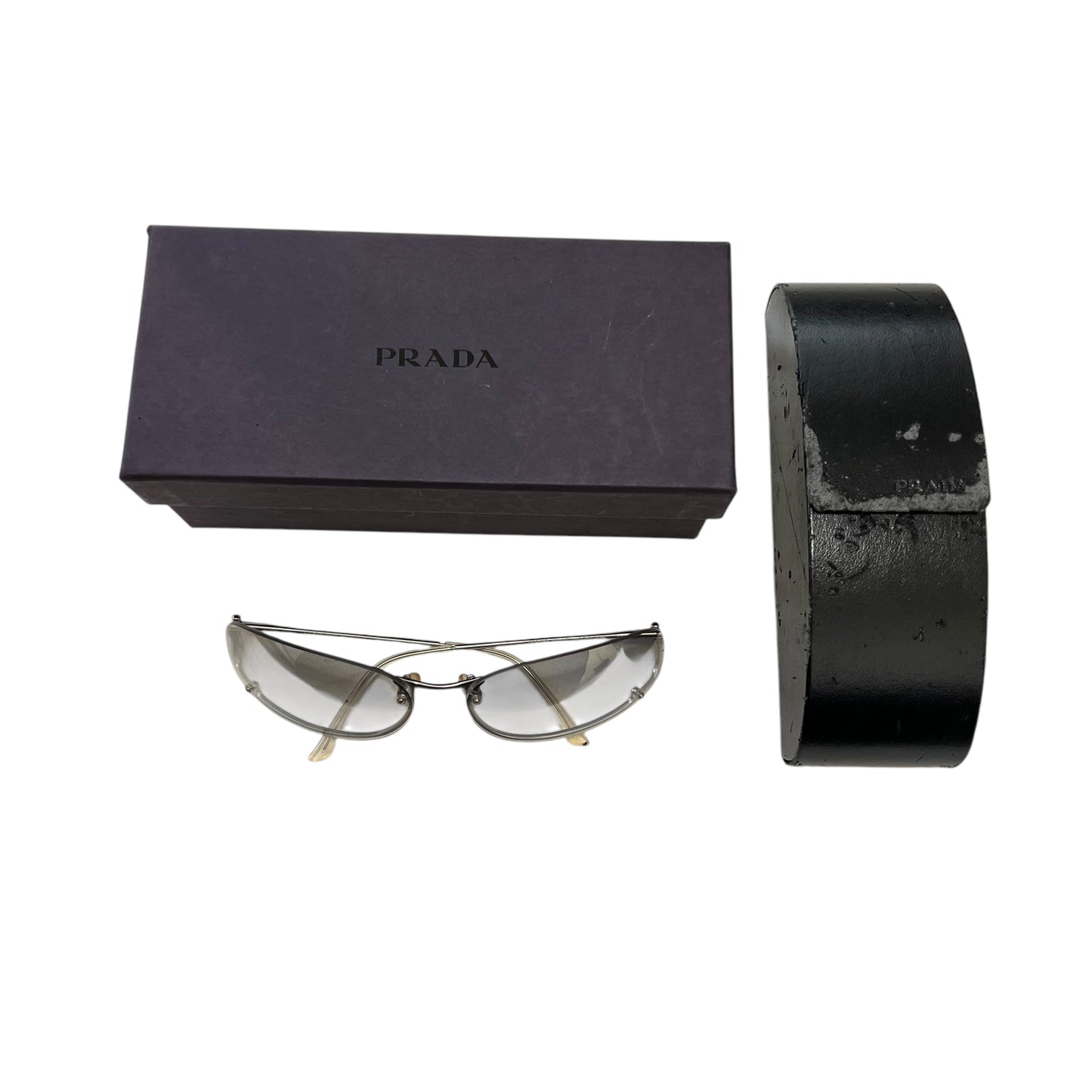 PRADA Square Logo Gradation  Sunglasses