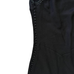Christian Dior × John Galliano Lace-up Detail Sleeveless Dress