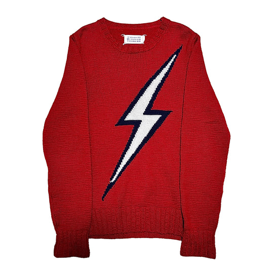 MAISON MARTIN MARGIELA 2006AW LIGHTNING BOLT SWEATER