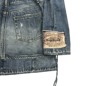 ACNE STUDIOS Tromp l'oeil Denim Design Dress