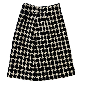 CHANEL Houndstooth Tweed Skirt
