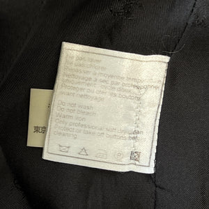 CHANEL Coco Button Wool Skirt