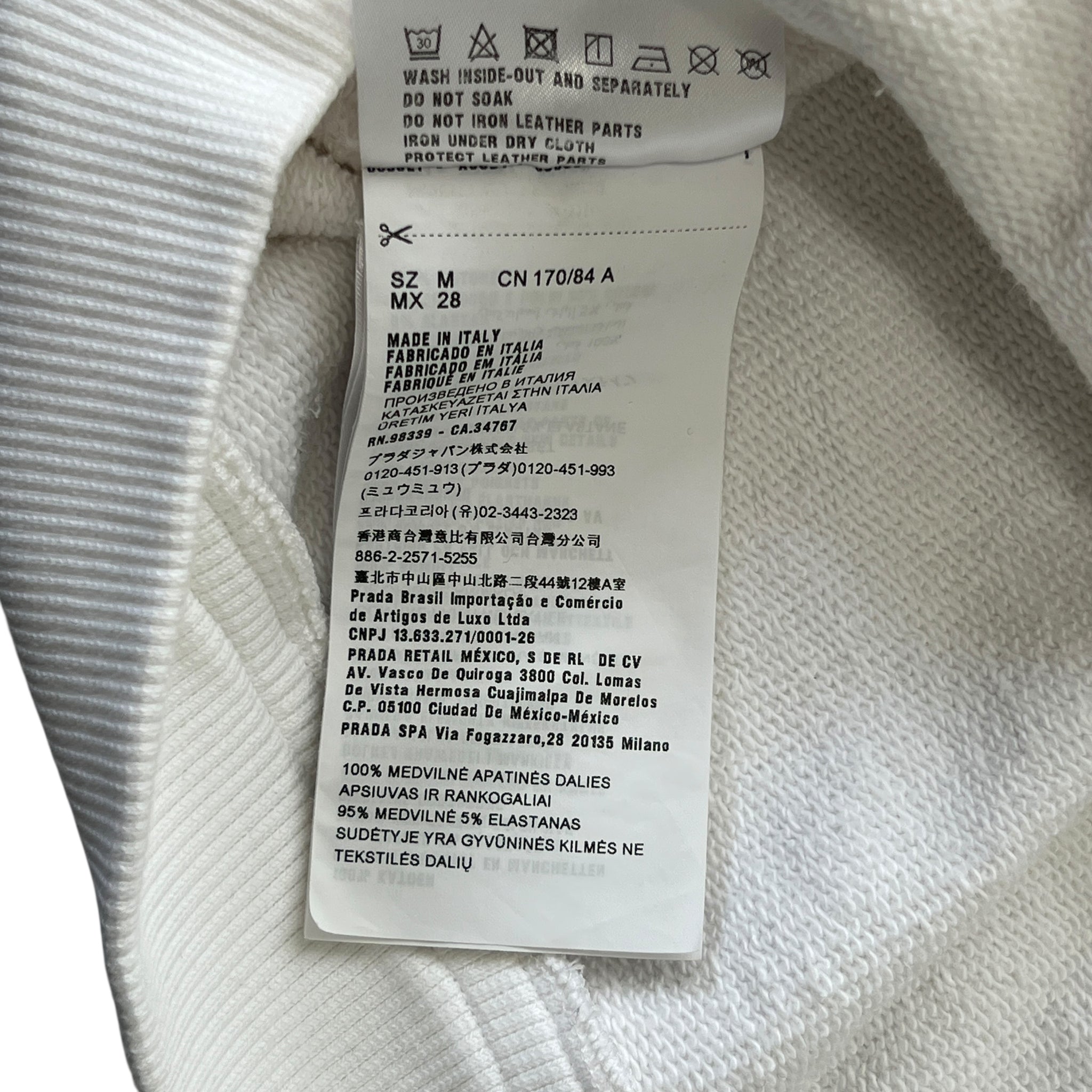 PRADA × RAF SIMONS 2021SS GRAPHIC PRINT OVERSIZED HOODIE PETER DE POTTER