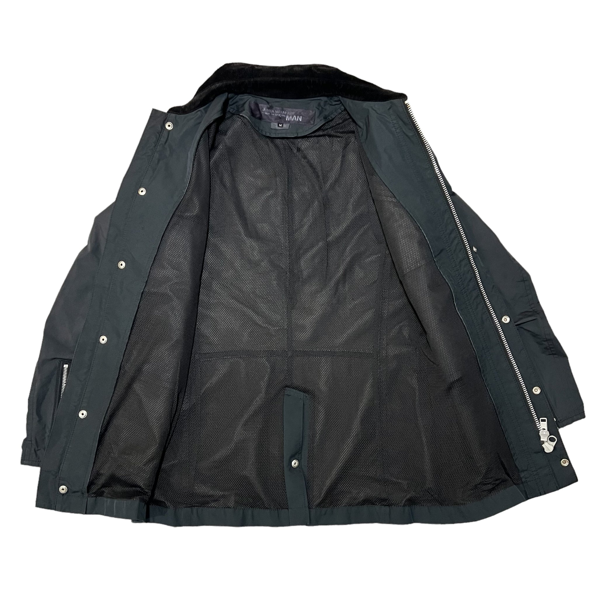 JUNYA WATANABE MAN 07AW MULTI ZIP NYLON COVERALL BOMBER JACKET